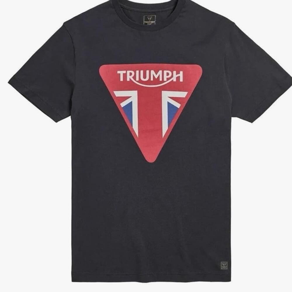 Triumph Black T-Shirt Sz XXL